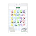 Button Alphabet Silicone Mould