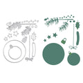 Vaessen Creative • Cutting and Embossing Dies Christmas Ornaments 15pcs