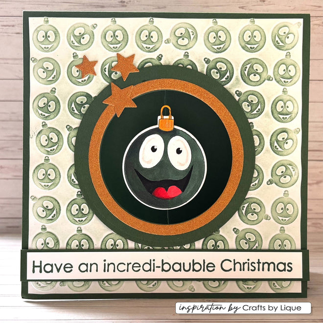 Vaessen Creative • Cutting and Embossing Dies Christmas Ornaments 15pcs