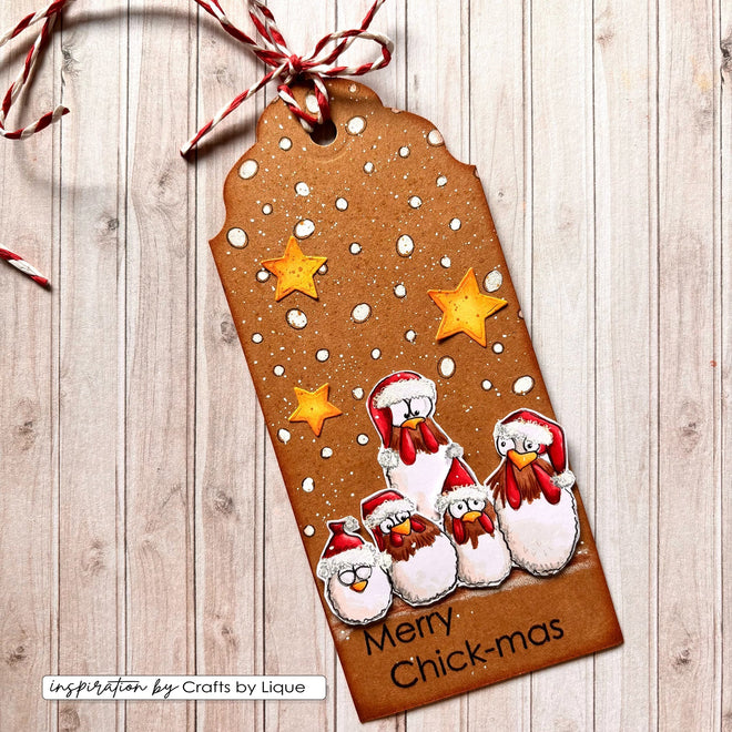 Vaessen Creative • Cutting and Embossing Dies Christmas Ornaments 15pcs