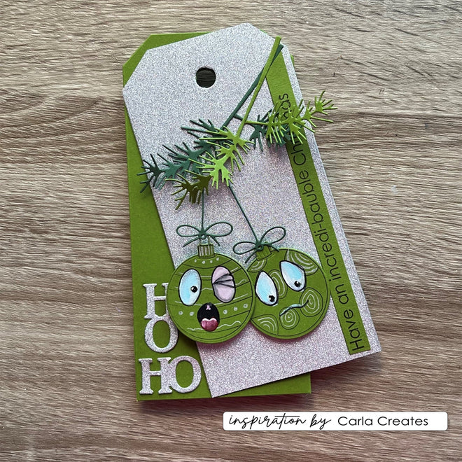 Vaessen Creative • Cutting and Embossing Dies Christmas Ornaments 15pcs