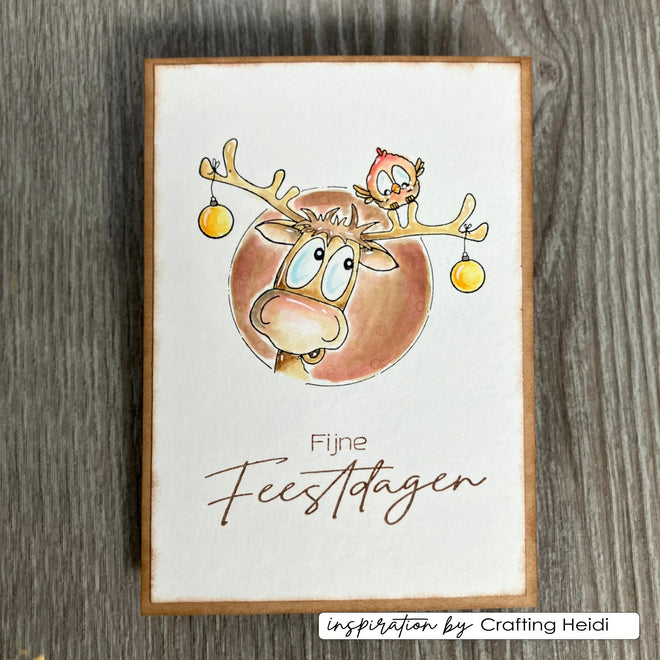 Vaessen Creative • Clear Stamps Reindeer & Co 2 14pcs