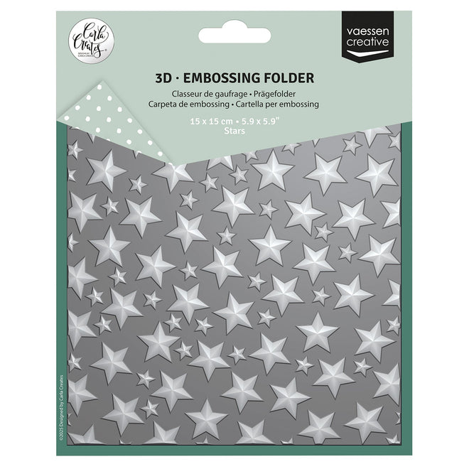 Vaessen Creative • Embossing Folder Stars