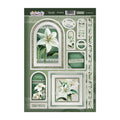 Heartfelt Lilies Card Topper Sheet