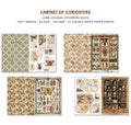 Cabinet Of Curiosities Junk Journal & Ephemera Book A4 32/Pkg