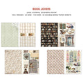 Book Lovers Junk Journal & Ephemera Book  A4 32/Pkg