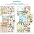 Summer Days Junk Journal & Ephemera Book A4 32/Pkg