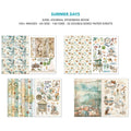 Summer Days Junk Journal & Ephemera Book A4 32/Pkg