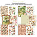 Woodland Party Junk Journal & Ephemera Book A4 32/Pkg