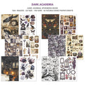 Dark Academia Junk Journal Ephemera Book A4 32/Pkg