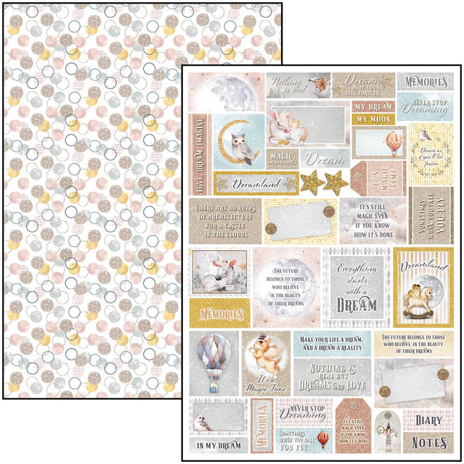 Dreamland Creative Pad A4 9/Pkg