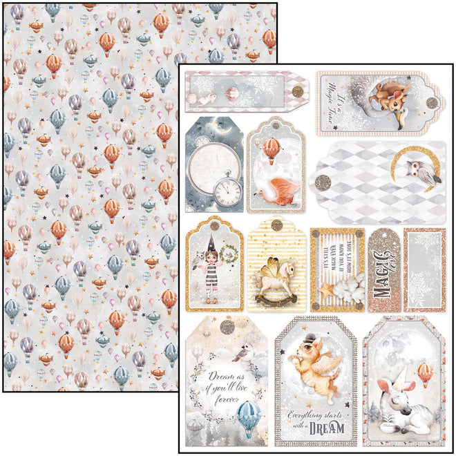 Dreamland Creative Pad A4 9/Pkg