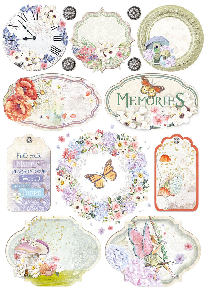 Ciao Bella Enchanted Land Creative Pad A4 9/Pkg
