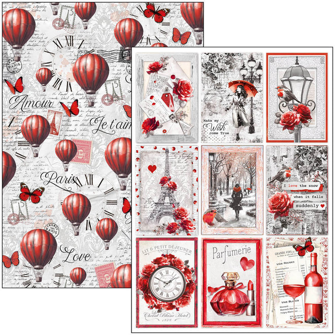 Paris Je t’aime Creative Pad A4 9/Pkg