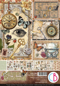 Cabinet Of Curiosities Creative Pad A4 9/Pkg
