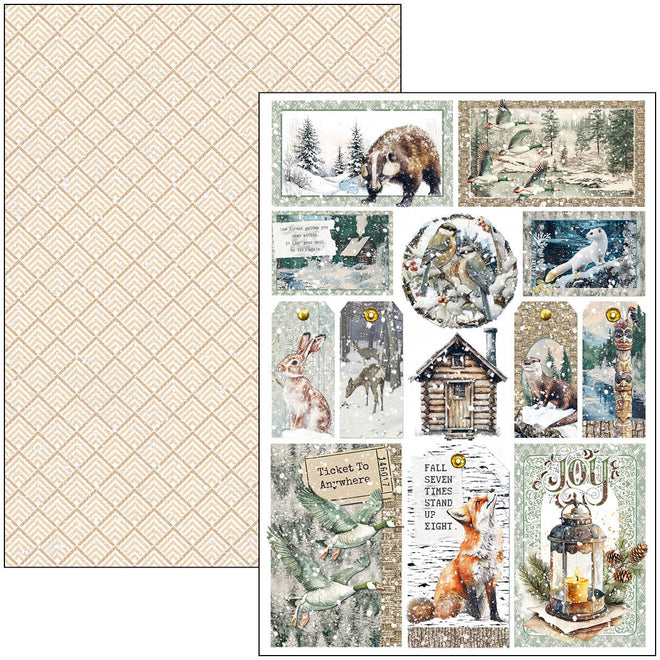 Forest Tales Creative Pad A4 9/Pkg