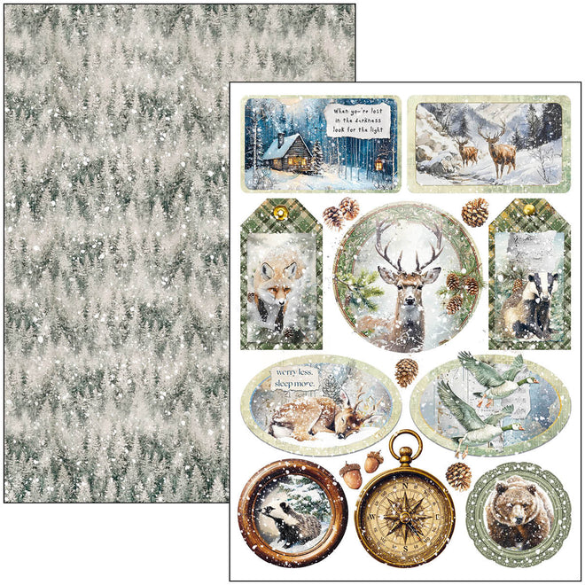 Forest Tales Creative Pad A4 9/Pkg