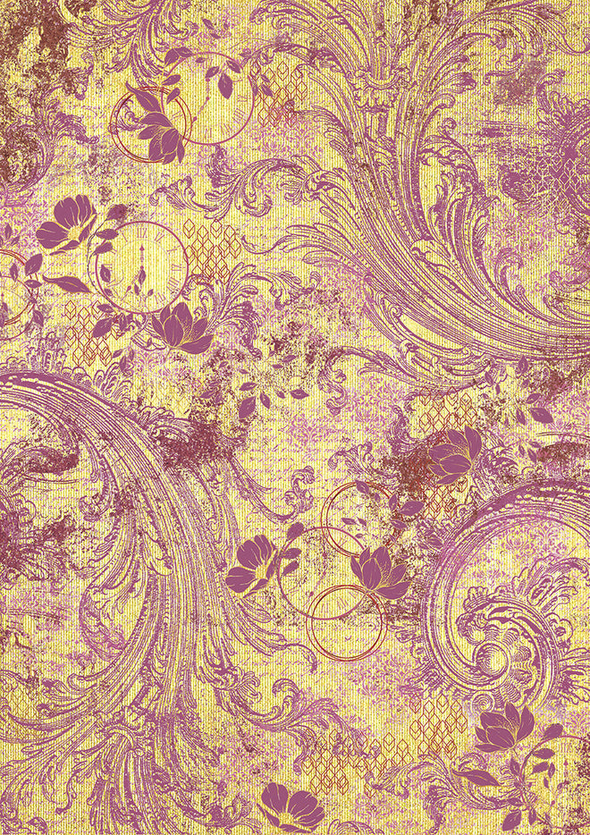Deluxe Ethereal Paper Gold A4 5/Pkg