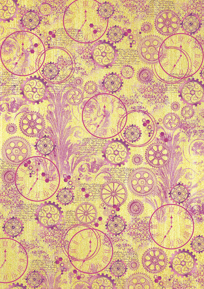 Deluxe Ethereal Paper Gold A4 5/Pkg