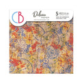 Deluxe Coral Reef Paper Copper 6"x6" 5/Pkg