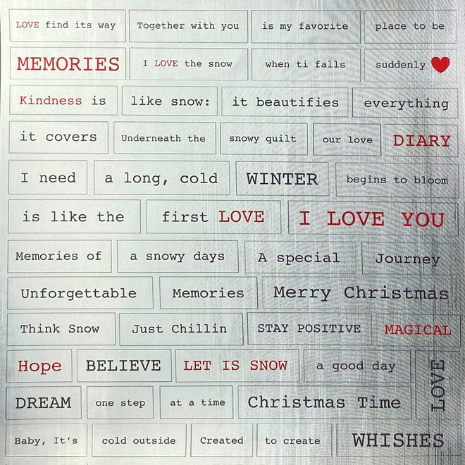 Deluxe Paris Je t’aime Paper Silver 6"x6" 5/Pkg