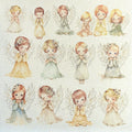 Deluxe Blessing Day Paper Pearl 6"x6" 5/Pkg