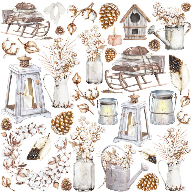 Cozy Moments Pad 8x8 12/Pkg