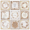 Cozy Moments Pad 8x8 12/Pkg