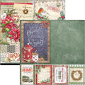 Christmas Vibes Pad 8x8 12/Pkg