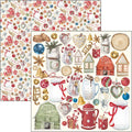 Christmas Vibes Pad 8x8 12/Pkg