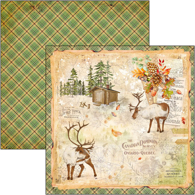 Ciao Bella Into The Wild Paper Pad 8"x8" 12/Pkg