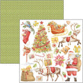Ciao Bella Dear Santa Paper Pad 8"x8" 12/Pkg