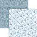 Elegance of Blue Pad 8"x8" 12/Pkg