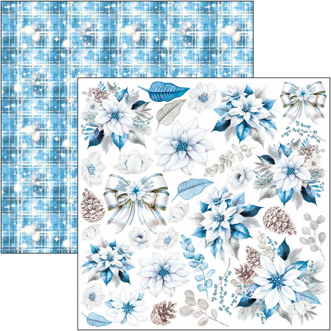 Elegance of Blue Pad 8"x8" 12/Pkg