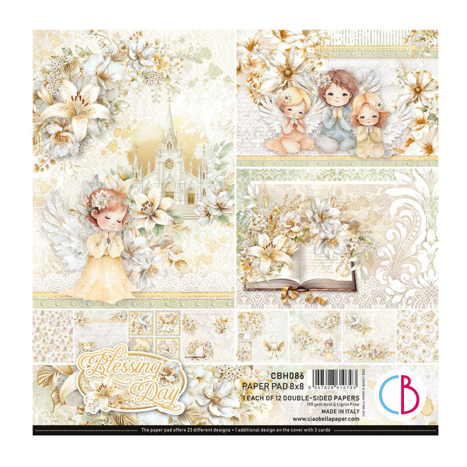 Blessing Day Pad 8"x8" 12/Pkg