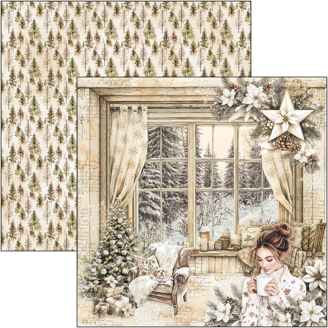 Winter Season Pad 8"x8" 12/Pkg