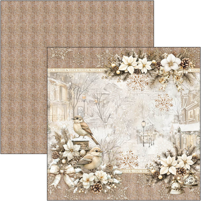 Winter Season Pad 8"x8" 12/Pkg
