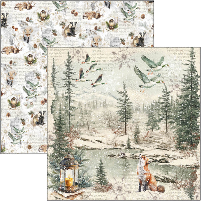 Forest Tales Pad 8"x8" 12/Pkg