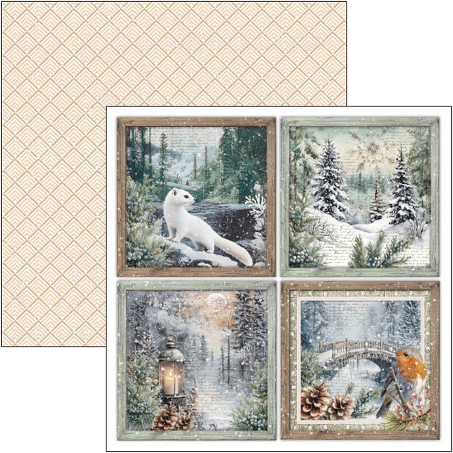 Forest Tales Pad 8"x8" 12/Pkg