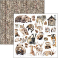 Forest Tales Pad 8"x8" 12/Pkg