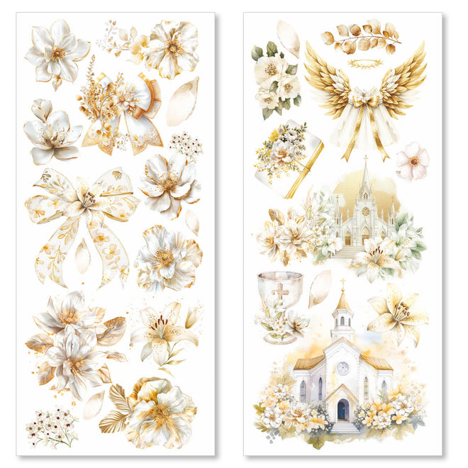 Blessing Day Transparent Adhesive Sheets 5/Pkg
