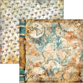 Esprit de Voyage Paper Pad 12"x12" 12/Pkg