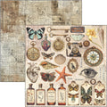 Cabinet Of Curiosities Paper Pad 12"x12" 12/Pkg