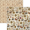 Cabinet Of Curiosities Paper Pad 12"x12" 12/Pkg