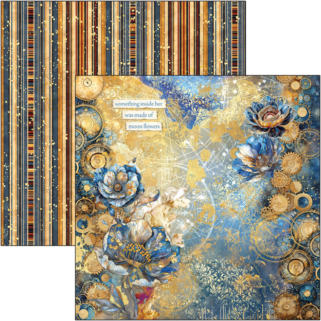 Celestial Paper Pad 12"x12" 12/Pkg
