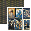Celestial Paper Pad 12"x12" 12/Pkg