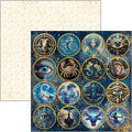 Celestial Paper Pad 12"x12" 12/Pkg