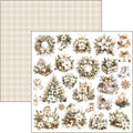 Winter Season Paper Pad 12"x12" 12/Pkg