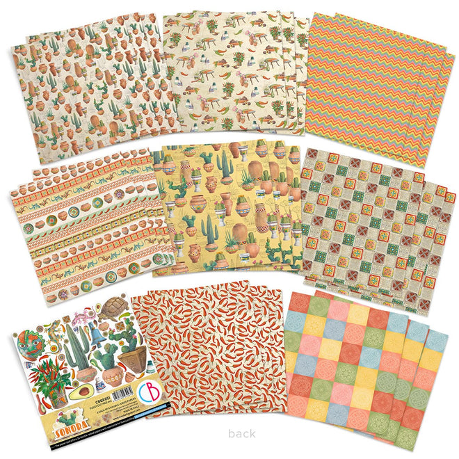 Ciao Bella Sonora Fussy Cut Pad 6"x6" 24/Pkg