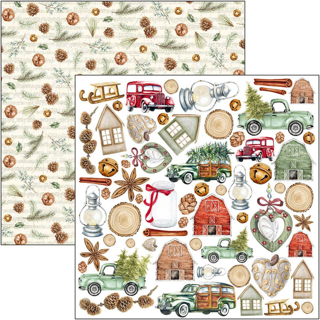 Christmas Vibes Pad 6x6 24/Pkg
